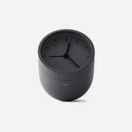 Simple Black Clock - 6686